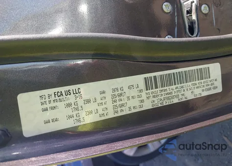 2016 Jeep Patriot Latitude z USA, uszkodzony, nr VIN 1C4NJRFB9GD697039